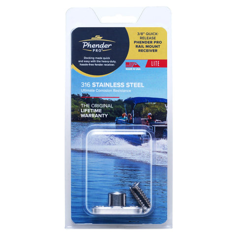 ⅜” PHENDER PRO® PONTOON RAIL MOUNT RECEIVER / BSPA-1256