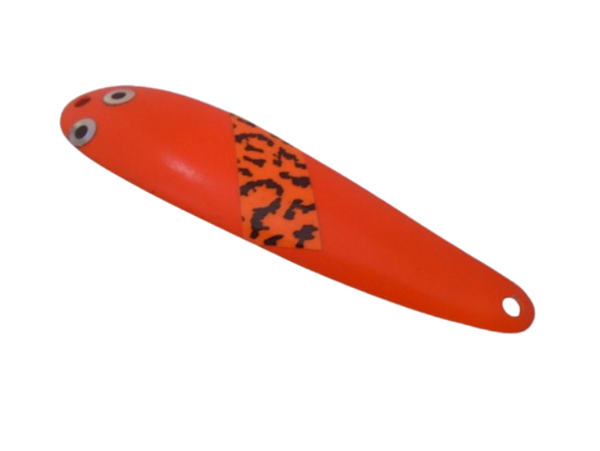 fishing SPOON Cheetah TROLLING WALLEYE SALMON RAINBOW TROUT LURE eyes Detroit